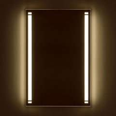 【数量限定品　2025年12月末出荷分まで】LED一体型ミラーライト 600×900mm(3000K/曇り止めありタイプ)