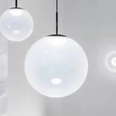 GLOBE 50 PENDANT LED OPAL