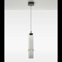 BAMBOO FORESTペンダントL down(ライトスモークグレイ)