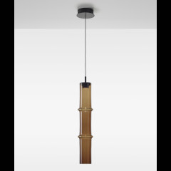 BAMBOO FORESTペンダントXL double(スモークグレイ)