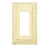 スイッチ/コンセントプレート ホワイト デカペ