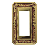 スイッチ/コンセントプレート ルビー レッド