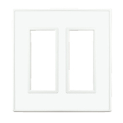 スイッチ/コンセントプレート クリアーホワイト