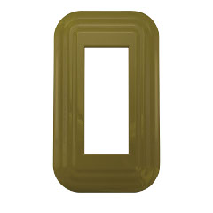 スイッチ/コンセントプレートモスグリーン