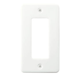 スイッチ/コンセントプレートホワイト