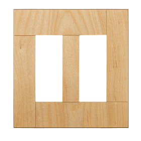 スイッチ/コンセントプレートクリア塗装