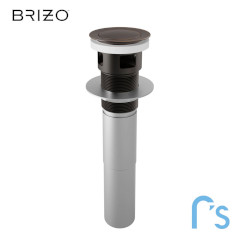 BRIZO プッシュ式ポップアップ排水金具(オーバーフロー付き)