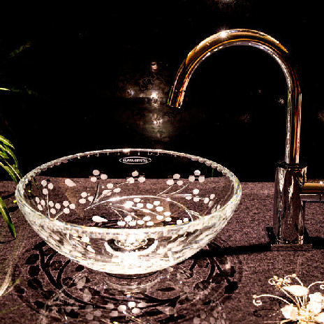 MIMI クリスタルガラス手洗器280mm