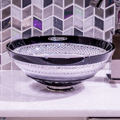 MIMI GAIA クリスタルガラス手洗器280mm (Black)