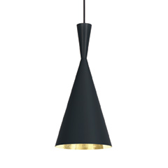 BEAT TALL PENDANT LED BLACK-OC