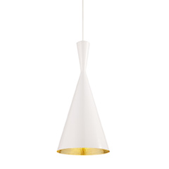 BEAT TALL PENDANT LED WHITE-OC