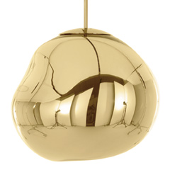 MELT PENDANT 50cm GOLD