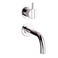 VOLA 壁出し式 シングルレバー洗面混合栓