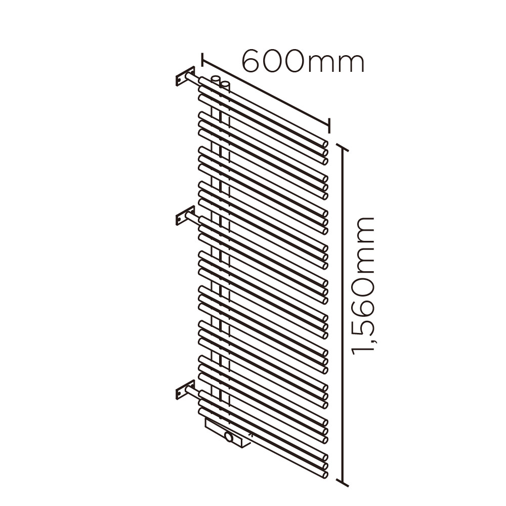 YAE90壁垂直設置(高さ:1560mm 幅:600mm 右開き CANDYRED )キャンディレッド