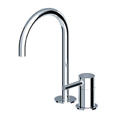 PAN シングルレバー洗面混合栓(引棒無し)