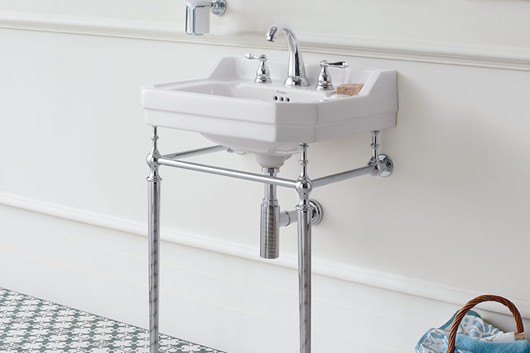 写真:Burlington(バーリントン)のシリーズEdwardian(エドワーディアン)の設置イメージ